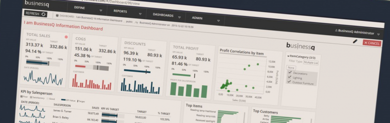 BusinessQ 16 visualize dashboard v2